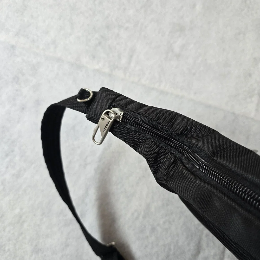 Travelon Anti-Theft Classic Messenger Bag, Black Handbag